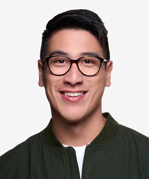 Hepburn Tortoise AcetateEyeglass Frames for Men from EyeBuyDirect