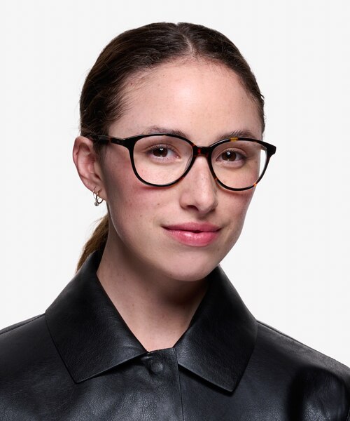 Hepburn Tortoise AcetateEyeglass Frames for Women from EyeBuyDirect