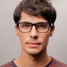 Brixton Black PlasticEyeglass Frames for Men from EyeBuyDirect