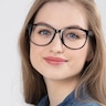 Warren Black PlasticEyeglass Frames for Women from EyeBuyDirect