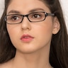 Adept Black PlasticEyeglass Frames for Women from EyeBuyDirect