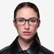 Apollo Matte Gray PlasticEyeglass Frames for Women from EyeBuyDirect