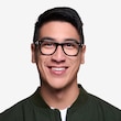Blizzard Black AcetateEyeglass Frames for Men from EyeBuyDirect