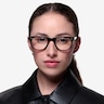 Blizzard Dark Tortoise AcetateEyeglass Frames for Women from EyeBuyDirect