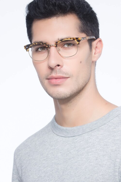 Concorde Écailles Acetate-metalMontures de lunettes de vue pour Hommes d'EyeBuyDirect