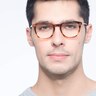 New Day Brown AcetateEyeglass Frames for Men from EyeBuyDirect