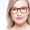 New Day Brown AcetateEyeglass Frames for Women from EyeBuyDirect