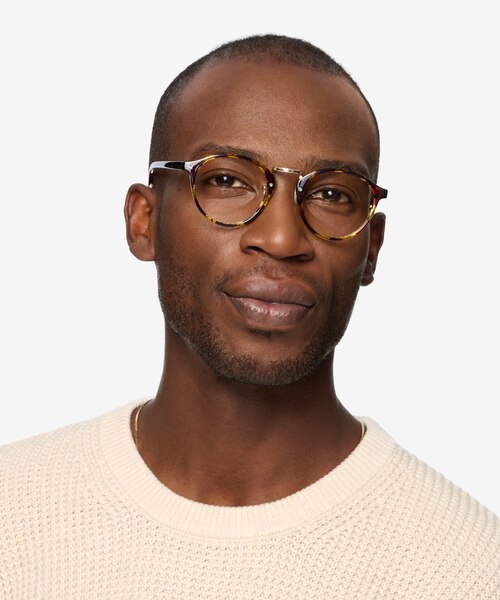 Chillax Tortoise MetalEyeglass Frames for Men from EyeBuyDirect
