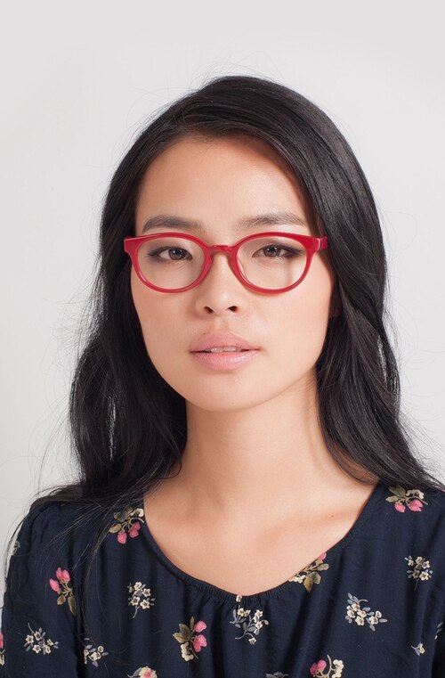 Rose Red AcetateEyeglass Frames for Women from EyeBuyDirect