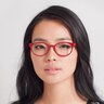 Rose Red AcetateEyeglass Frames for Women from EyeBuyDirect