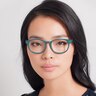 Midnight Green AcetateEyeglass Frames for Women from EyeBuyDirect