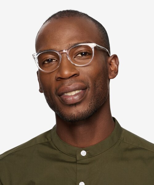 Morning Transparent AcétateMontures de lunettes de vue pour Hommes d'EyeBuyDirect