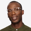 Morning Clear AcetateEyeglass Frames for Men from EyeBuyDirect