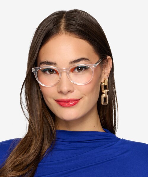 Morning Transparent AcétateMontures de lunettes de vue pour Femmes d'EyeBuyDirect