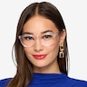 Morning Transparent AcétateMontures de lunettes de vue pour Femmes d'EyeBuyDirect