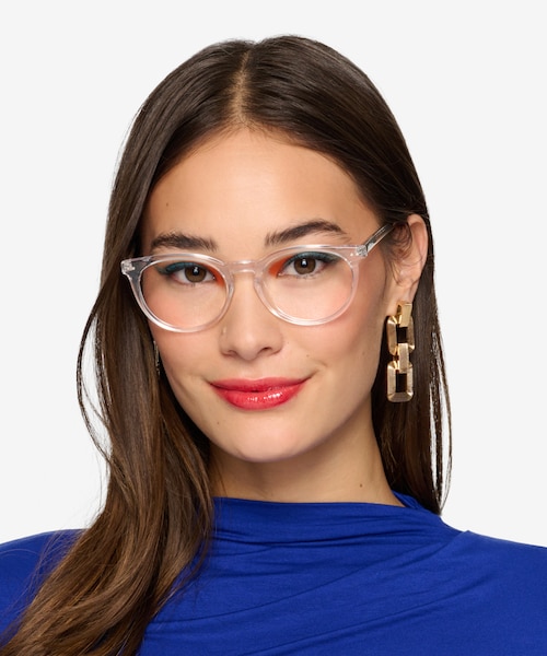 Morning Clear AcetateEyeglass Frames for Women from EyeBuyDirect