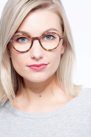 Matte Tortoise Mellow -  Vintage Acetate Eyeglasses