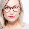 Mellow Matte Tortoise AcetateEyeglass Frames for Women from EyeBuyDirect
