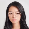 Coco Light Pink AcetateEyeglass Frames for Women from EyeBuyDirect