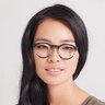 Perception Black & Striped AcetateEyeglass Frames for Women from EyeBuyDirect