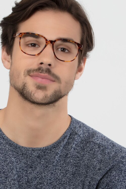 Lisbon Tortoise AcetateEyeglass Frames for Men from EyeBuyDirect