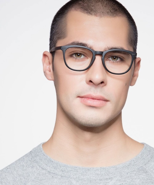 Yolo Black & Brown PlasticEyeglass Frames for Men from EyeBuyDirect