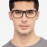 Pablo Black PlasticEyeglass Frames for Men from EyeBuyDirect