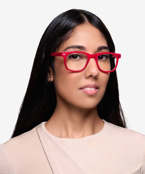 Raspberry Blizzard -  Acetate Eyeglasses