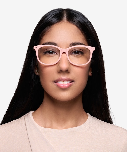Brittany Pink AcetateEyeglass Frames for Women from EyeBuyDirect