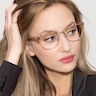 Concorde Brown & Silver Acetate-metalMontures de lunettes de vue pour Femmes d'EyeBuyDirect