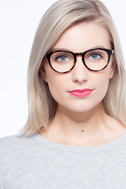 Stanford Brun AcétateMontures de lunettes de vue pour Femmes d'EyeBuyDirect