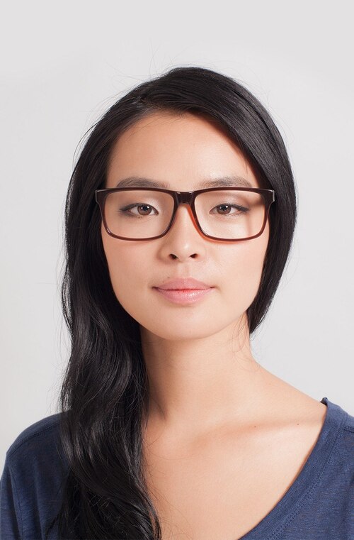 Sydney Brown AcetateEyeglass Frames for Women from EyeBuyDirect