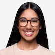 Chilling Red & Floral PlasticEyeglass Frames for Women from EyeBuyDirect