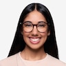 Chilling Red & Floral PlasticEyeglass Frames for Women from EyeBuyDirect