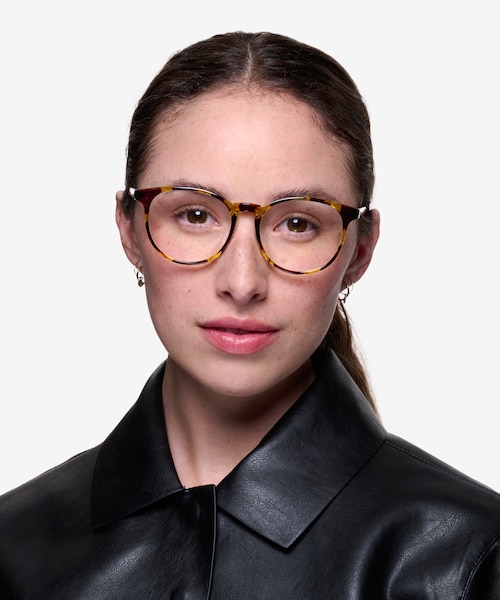 Chilling Tortoise PlasticEyeglass Frames for Women from EyeBuyDirect