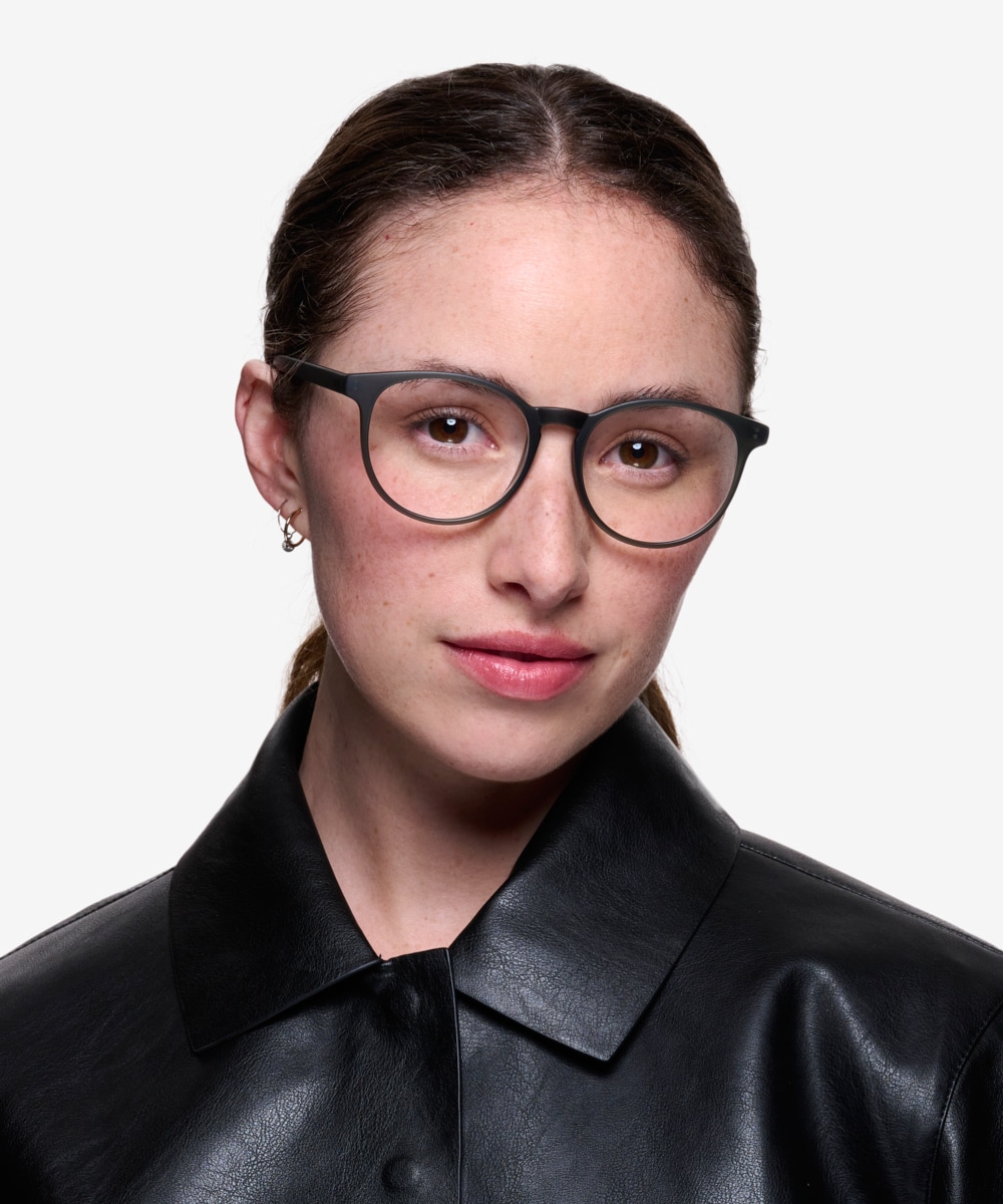 matte eyeglasses womens