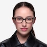 Mesquite Noir AcétateMontures de lunettes de vue pour Femmes d'EyeBuyDirect