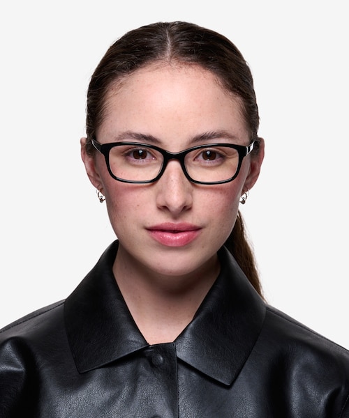 Mesquite Black AcetateEyeglass Frames for Women from EyeBuyDirect