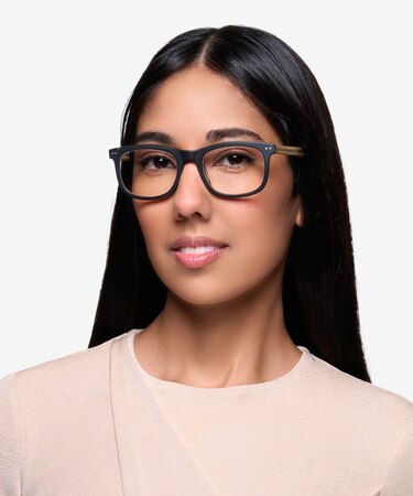 Matte Black Montreal -  Acetate Eyeglasses