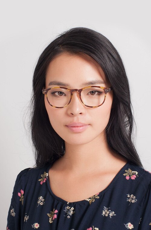 Instant Crush Tortoise PlasticEyeglass Frames for Women from EyeBuyDirect
