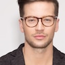 Fiction Tortoise AcetateEyeglass Frames for Men from EyeBuyDirect