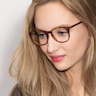 Fiction Tortoise AcetateEyeglass Frames for Women from EyeBuyDirect