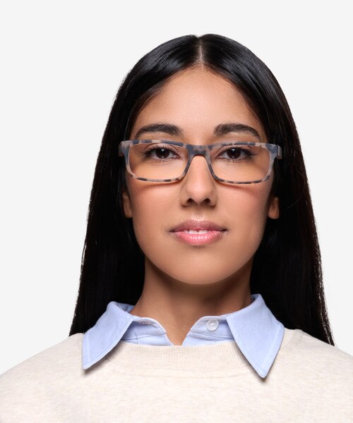 Cambridge Matte Tortoise AcetateEyeglass Frames for Women from EyeBuyDirect