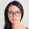Warren Matte Navy PlasticEyeglass Frames for Women from EyeBuyDirect