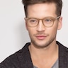 Flume Taupe AcetateEyeglass Frames for Men from EyeBuyDirect