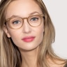 Flume Taupe AcetateEyeglass Frames for Women from EyeBuyDirect