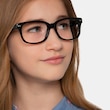 Little John Black AcetateEyeglass Frames for Women from EyeBuyDirect