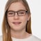 Little Preston Noir Plastique Montures de lunettes de vue pour Femmes d'EyeBuyDirect