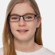 Little Preston Black PlasticEyeglass Frames for Women from EyeBuyDirect