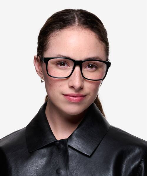 Black Sydney -  Acetate Eyeglasses